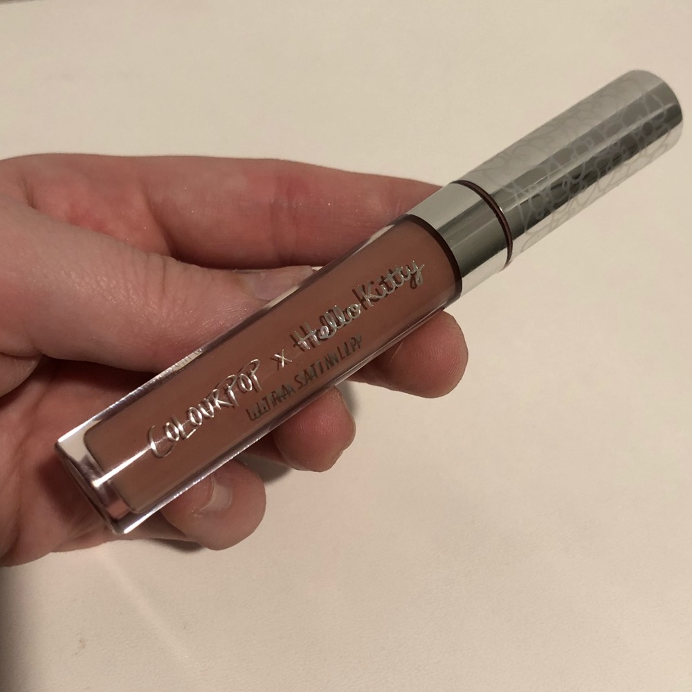 ColourpopxHello Kitty liquid lipstick in Tiny Chum